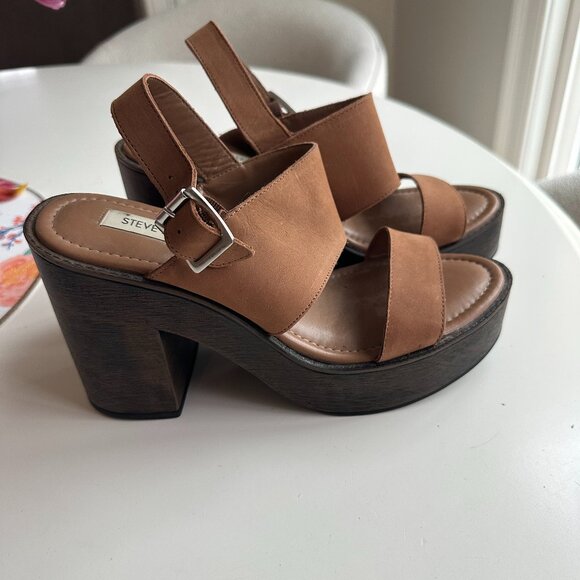 Steve Madden Shoes - Steve Madden Sandal Brown Rylee 8.5M Used